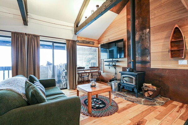 TV, fireplace, DVD player