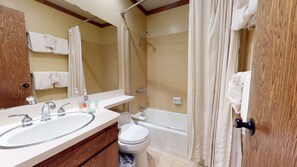Shower, towels
