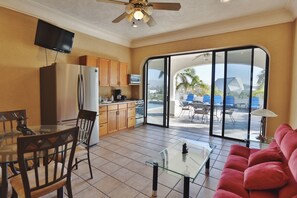 Vue depuis l’hébergement