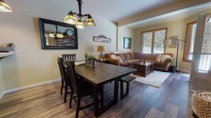 Dining - Mammoth Green 102 Amazing Unit, 300 Yards to Eagle Lifts Underground Parking by RedAwning (Mammoth Lakes)