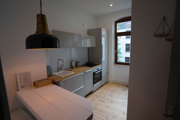 Kühlschrank, Ofen, Herdplatte, Geschirrspüler