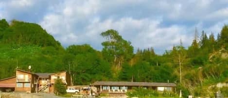 På stranden och strandhanddukar