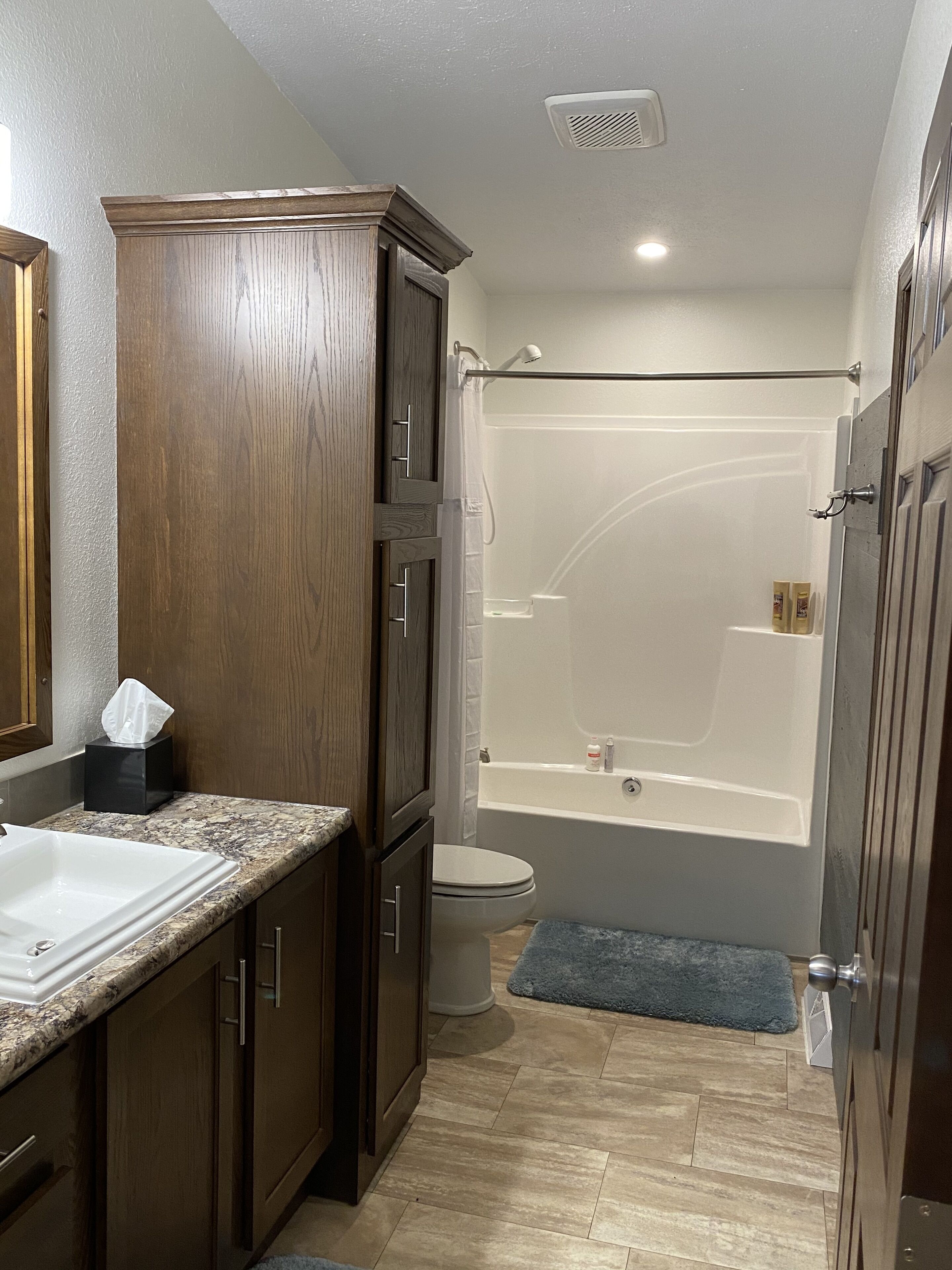 Shower/Tub in Master Bath