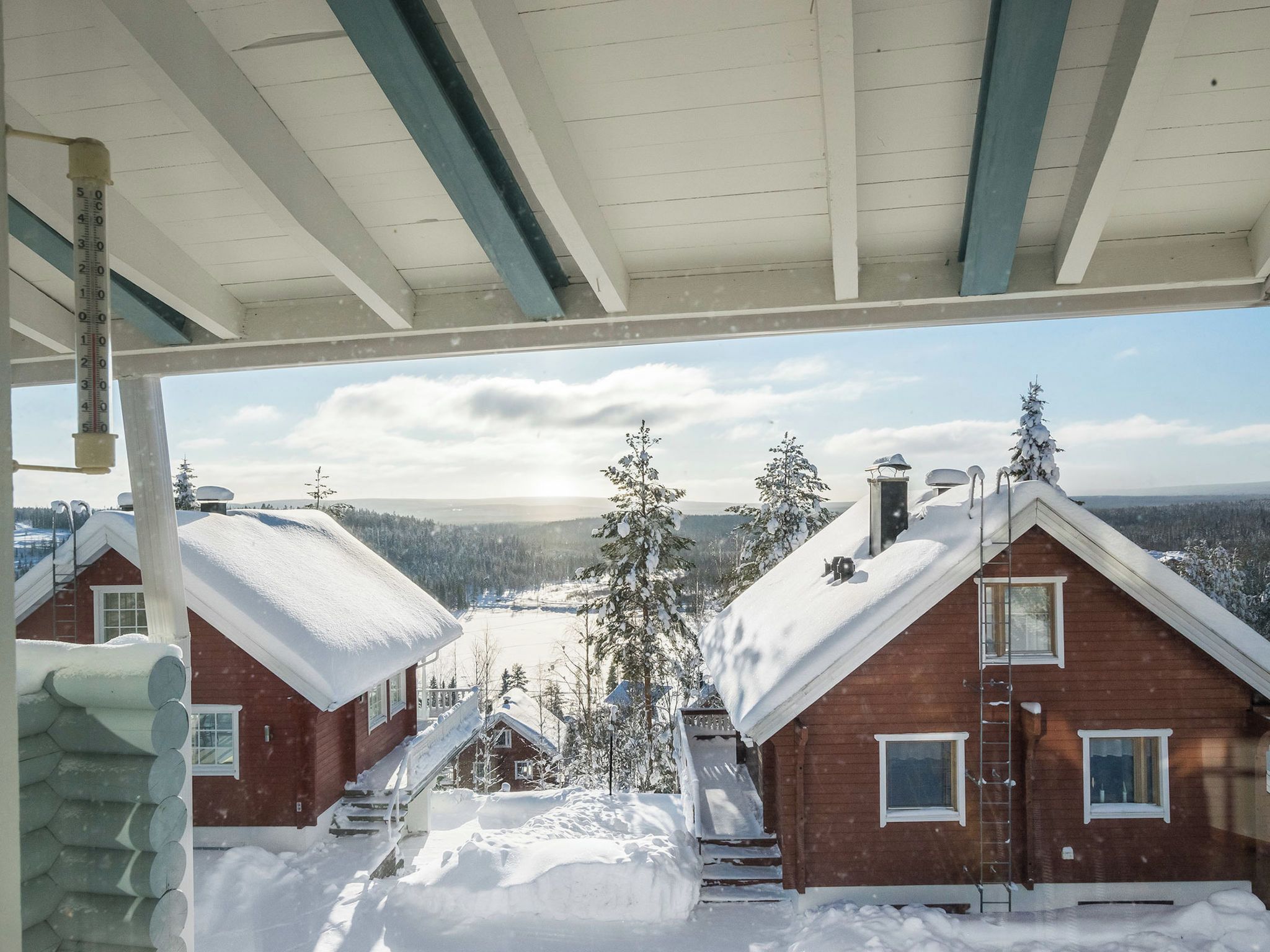 Utsikt fra overnattingsstedet