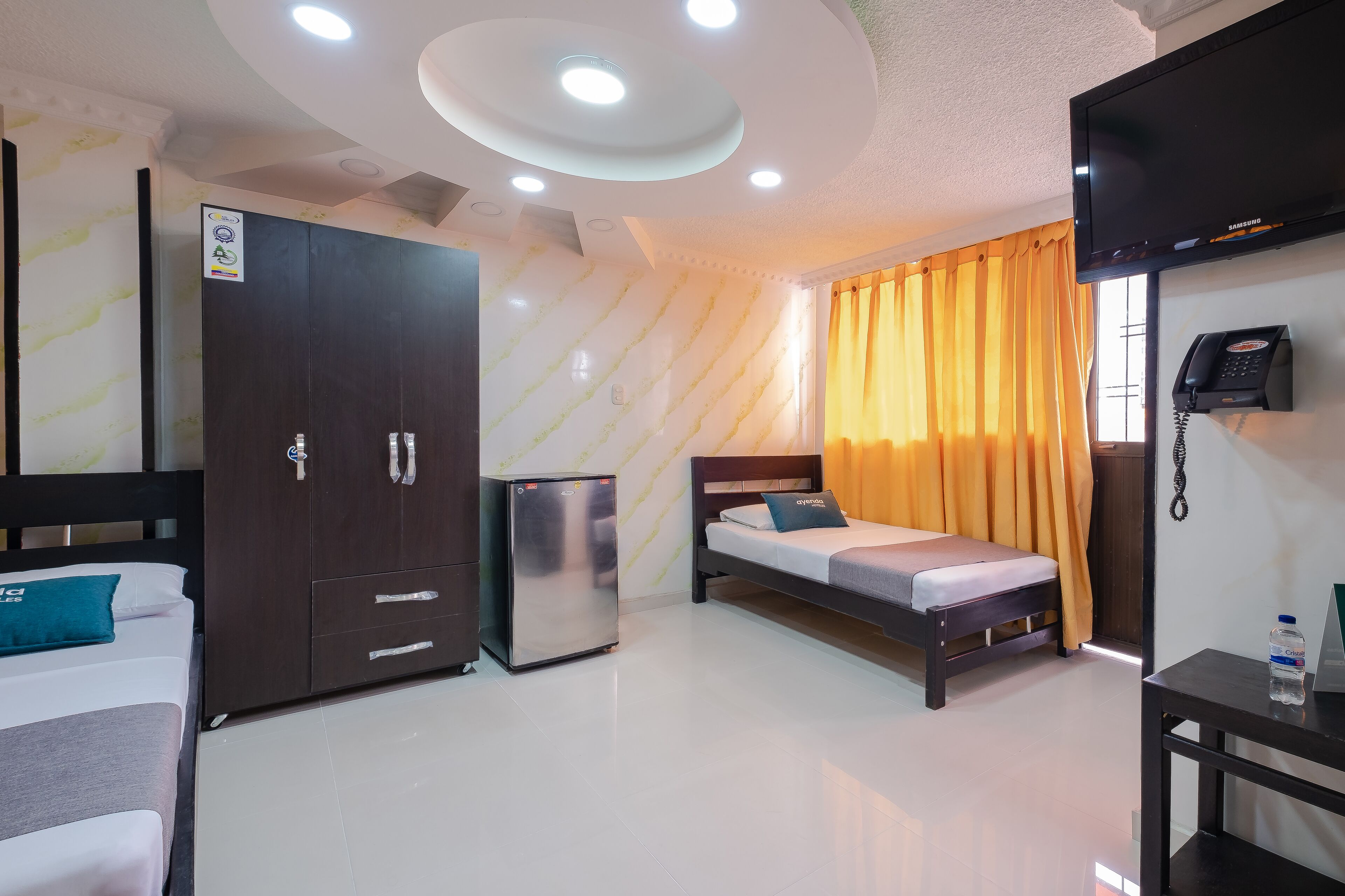standard quadruple room | 1 bedroom, hypo-allergenic bedding, free wifi, bed sheets