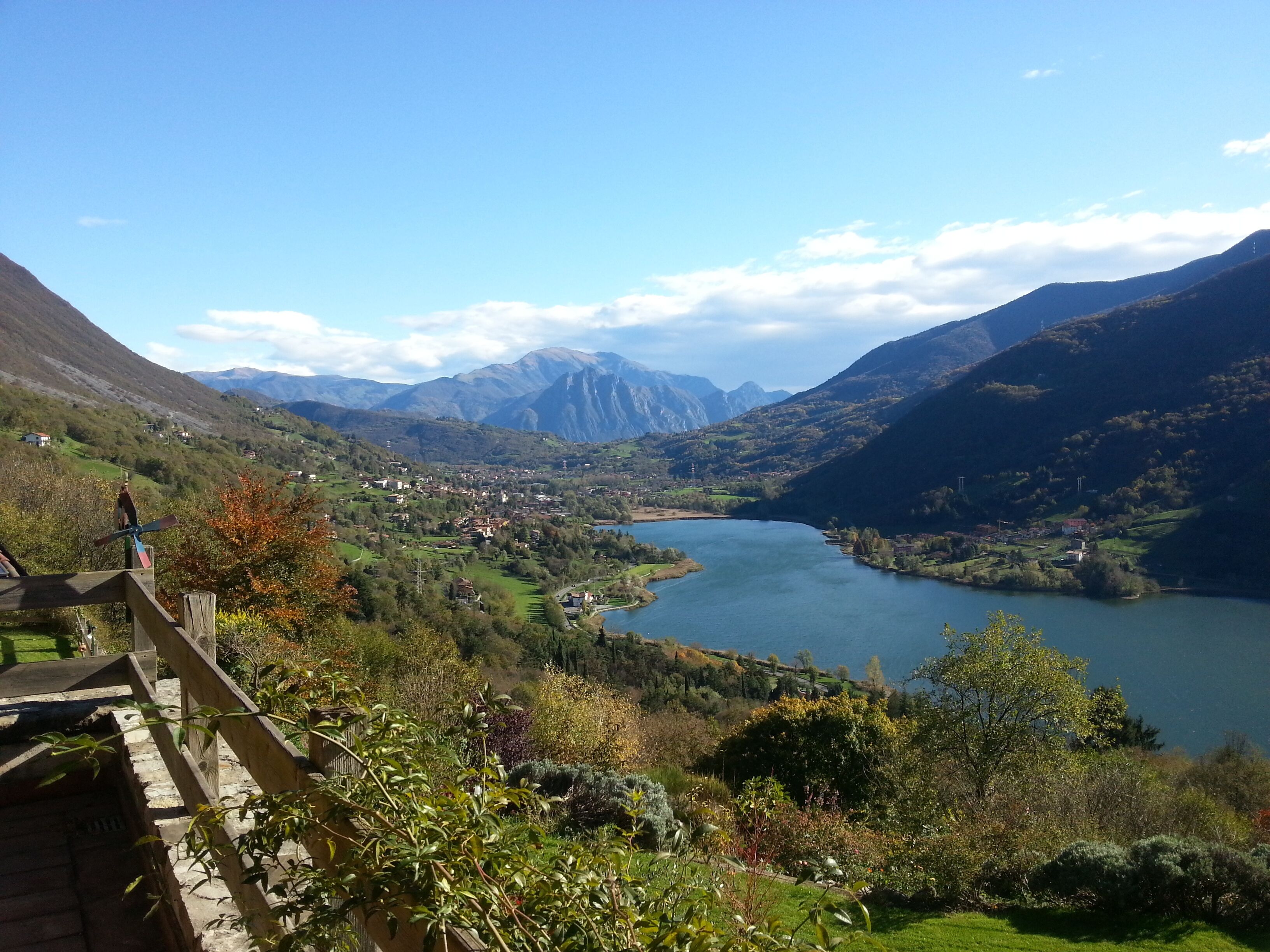 Vue depuis l’hébergement