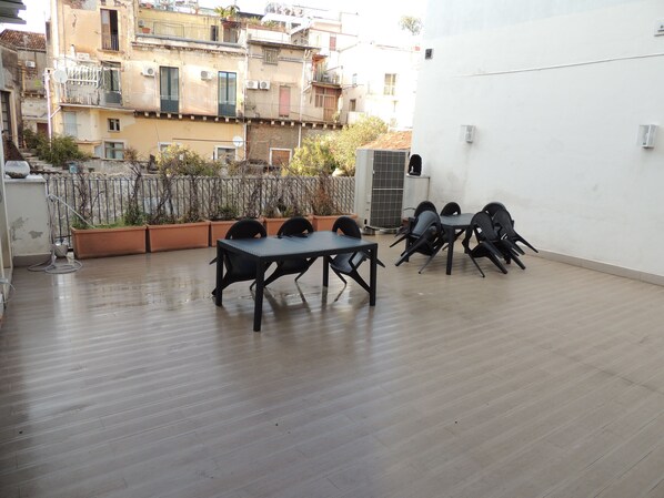 Restauration en plein air