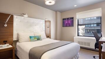 Standaard kamer | Een kluis op de kamer, verduisterende gordijnen