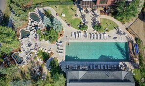 A heated pool - Wildhorse Retreat | Prime Location | Pool | Stargazing From Hot Tub (Steamboat Springs)