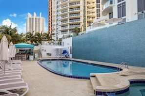 Room, 2 Bedrooms | Pool | Outdoor pool, a heated pool - 2 Br Luxury Suite In Marenas Beach Resort 2 Bedroom Condo by RedAwning (Sunny Isles Beach)