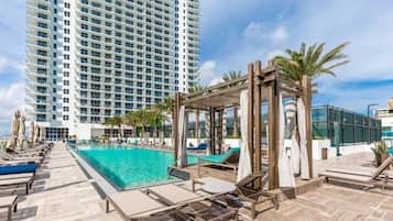 Lejlighed - 3 soveværelser | Pool | Udendørs pool, opvarmet pool