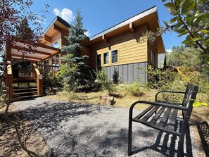 Terrace/patio - Pet-Friendly Cabin | 34 MI to YNP | Cozy Cabin (Island Park)