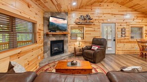 Living area - Beside Still Water 2 - 2 Bedrooms, 2 Baths, Sleeps 6 Home by RedAwning (Cosby)