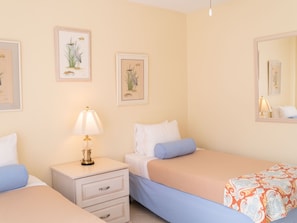 2 chambres, minibar, espace de travail pour ordinateur portable