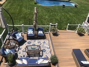 Terrace/patio - Bellport Brookhaven Hamlet, near Hamptons, Fire Island NY (Brookhaven)