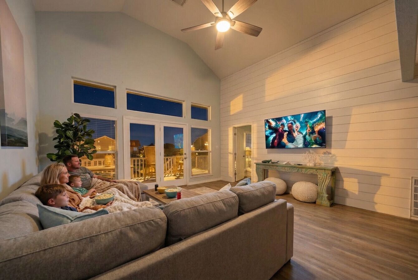 Smart TV, video games, books