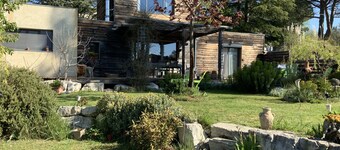 Detached house with garden