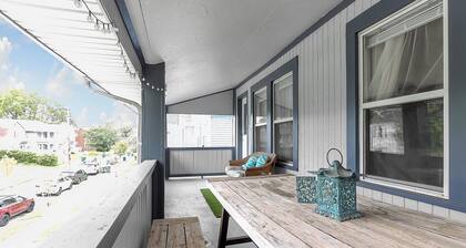 Chic❤️2BR near DT, 8 min walk to Franklin Park/Conservatory/Trolley District