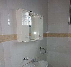 Combined shower/tub