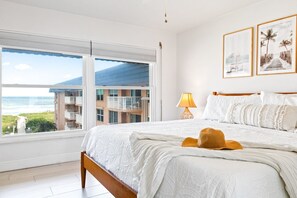 3 habitaciones, tabla de planchar con plancha y cuna de viaje