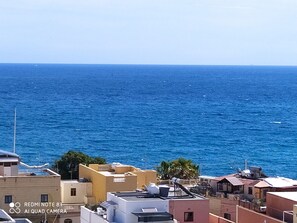 Blick von der Unterkunft