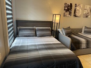 1 sovrum, strykjärn/strykbräda, wi-fi och sängkläder