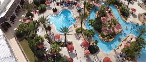 Et oppvarmet basseng