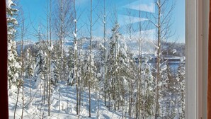 A snowy landscape with bare trees and a clear sky. - Hallan paroni b paritalo by Interhome (Hyrynsalmi)