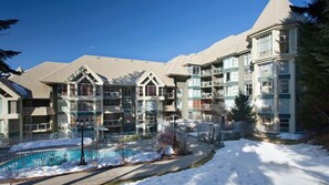 Exterior - Forest-view condo w/ ski access & heated pool (Whistler)