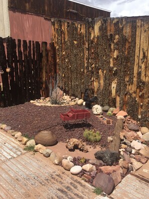 Enceinte de l’hébergement