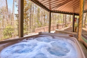 Bain à remous extérieur