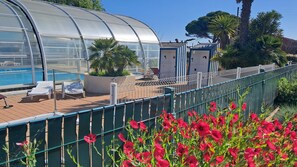 Indoor pool, outdoor pool - Chalet in a private park in Saint Pierre D'oléron (Saint-Pierre-d'Oléron)
