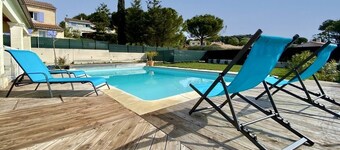 T2 « Le Figuier » Dans Villa Avec Piscine Privée