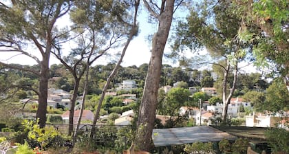 Bas de villa Ă 5 min de la mer avec terrasse de 100M2
