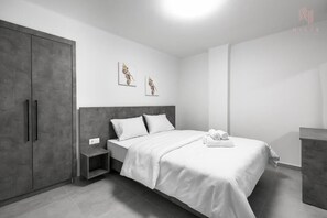 デラックス アパートメント | 1 室のベッドルーム、アイロン / アイロン台、WiFi (無料)