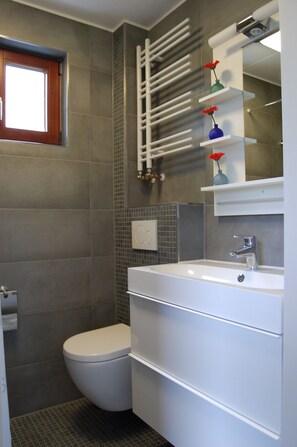 Dusche, Handtücher