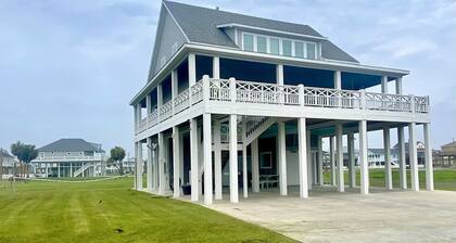 365 Good Vibes & Tides 2825 Gulf View Ln, Bolivar Peninsula, Crystal Beach, TX