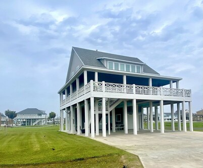 365 Good Vibes & Tides 2825 Gulf View Ln, Bolivar Peninsula, Crystal Beach, TX 