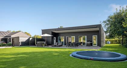 Pet friendly home in ørsted with sauna