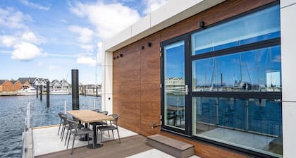 Precioso barco en Grenaa con WiFi