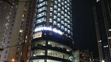 Front of property – evening/night