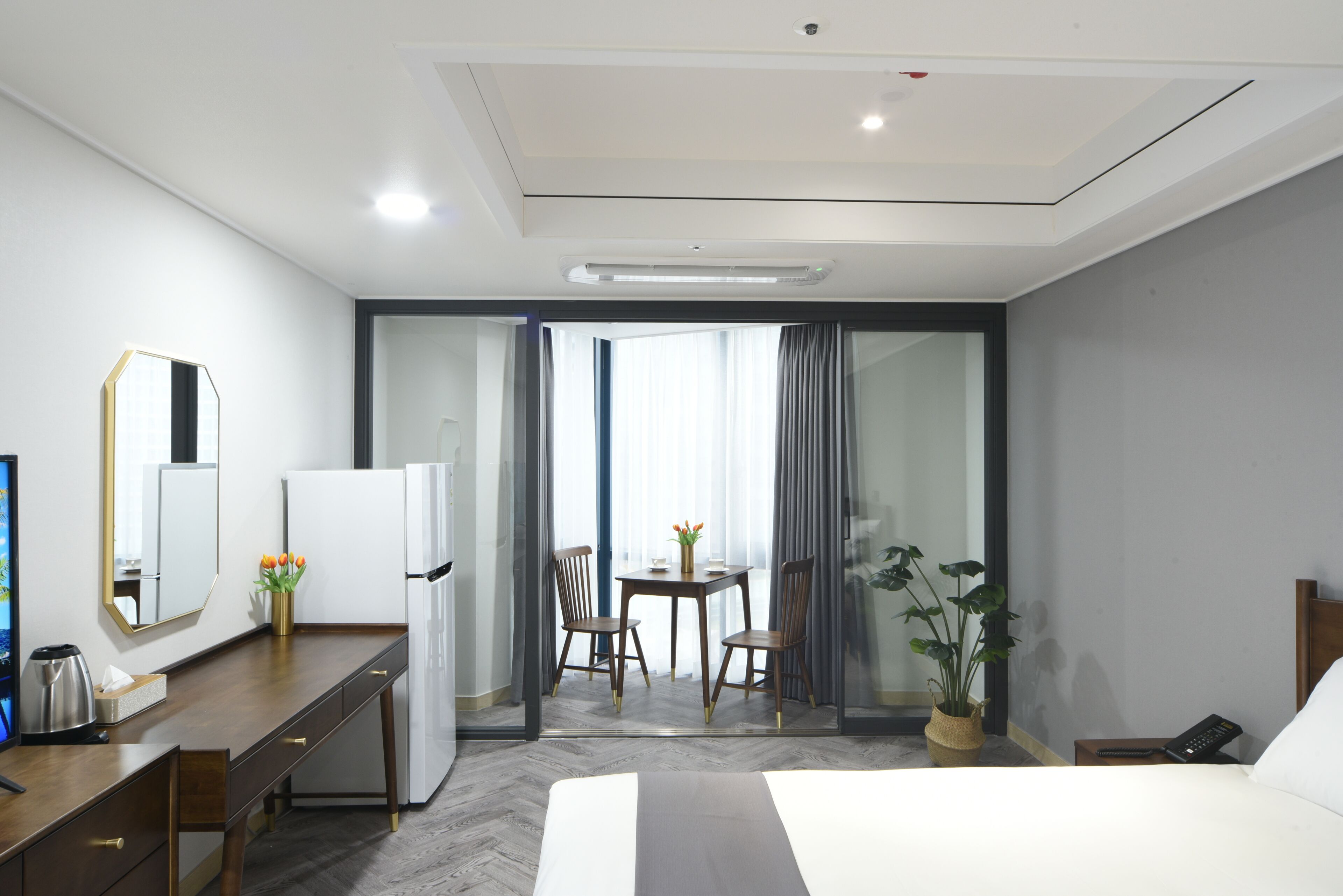 superior double room (pool access for 2) | desk, blackout curtains, iron/ironing board, free wifi