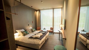 Habitación superior | Caja de seguridad en la habitación, insonorización y cunas gratuitas 