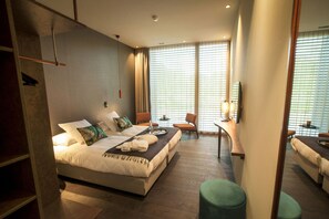 Habitación superior | Caja de seguridad en la habitación, insonorización y cunas gratuitas 