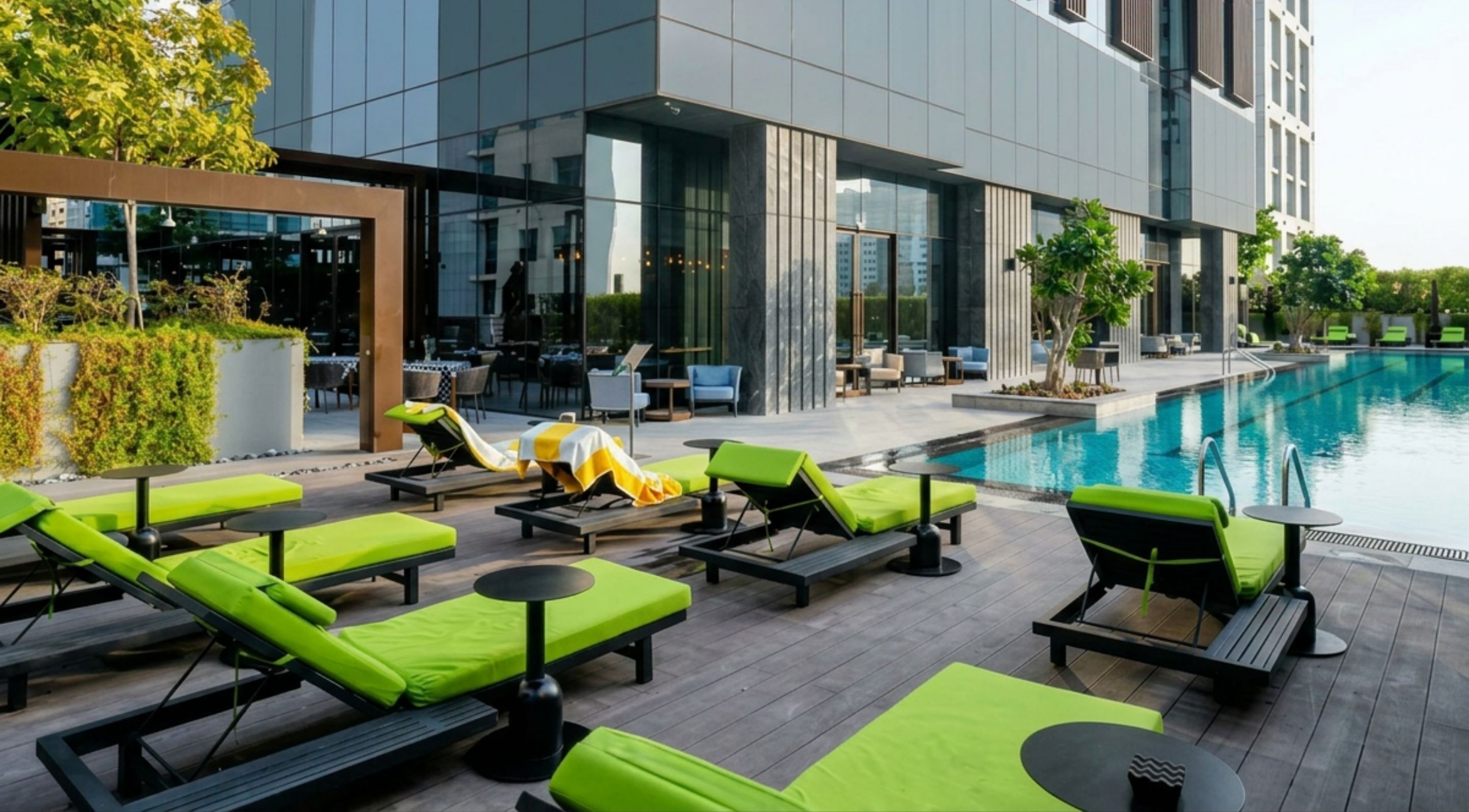 Outdoor pool, open 7:00 AM to 8:00 PM, free cabanas, pool umbrellas