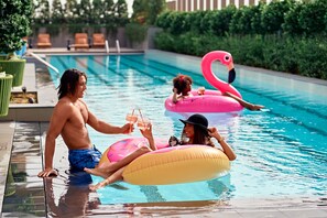 Outdoor pool, open 7:00 AM to 8:00 PM, free pool cabanas, pool umbrellas