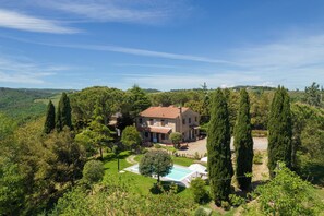 Aerial view - Villa Gabry (Gambassi Terme)