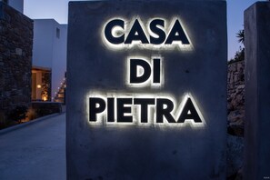 Façade de l’hébergement