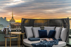 Terrace Suite | Terrace/patio - Wawelberg Hotel (St. Petersburg)