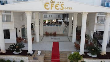 Entrada de l'allotjament